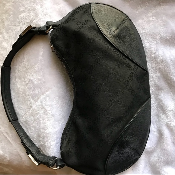 EXPRESS Black Hobo Satchel Purse - Picture 5 of 8